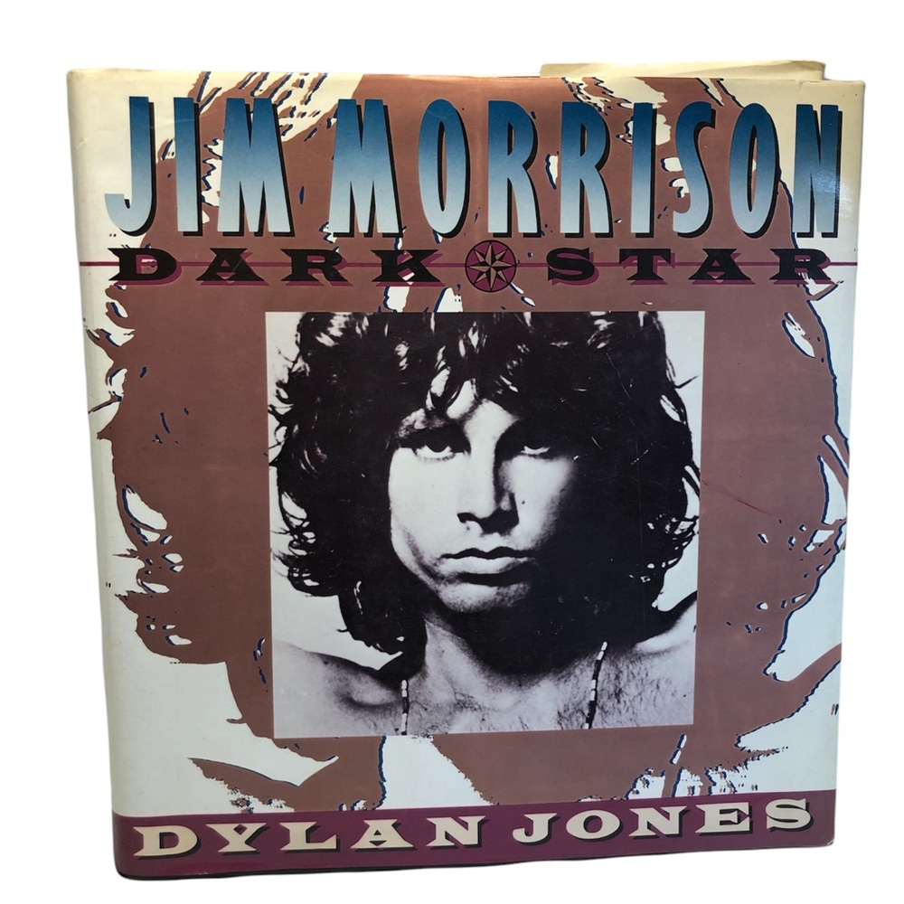 Jim Morrison : Dark Star by Dylan Jones (1991, Hardcover Book) The Doors 1st ed